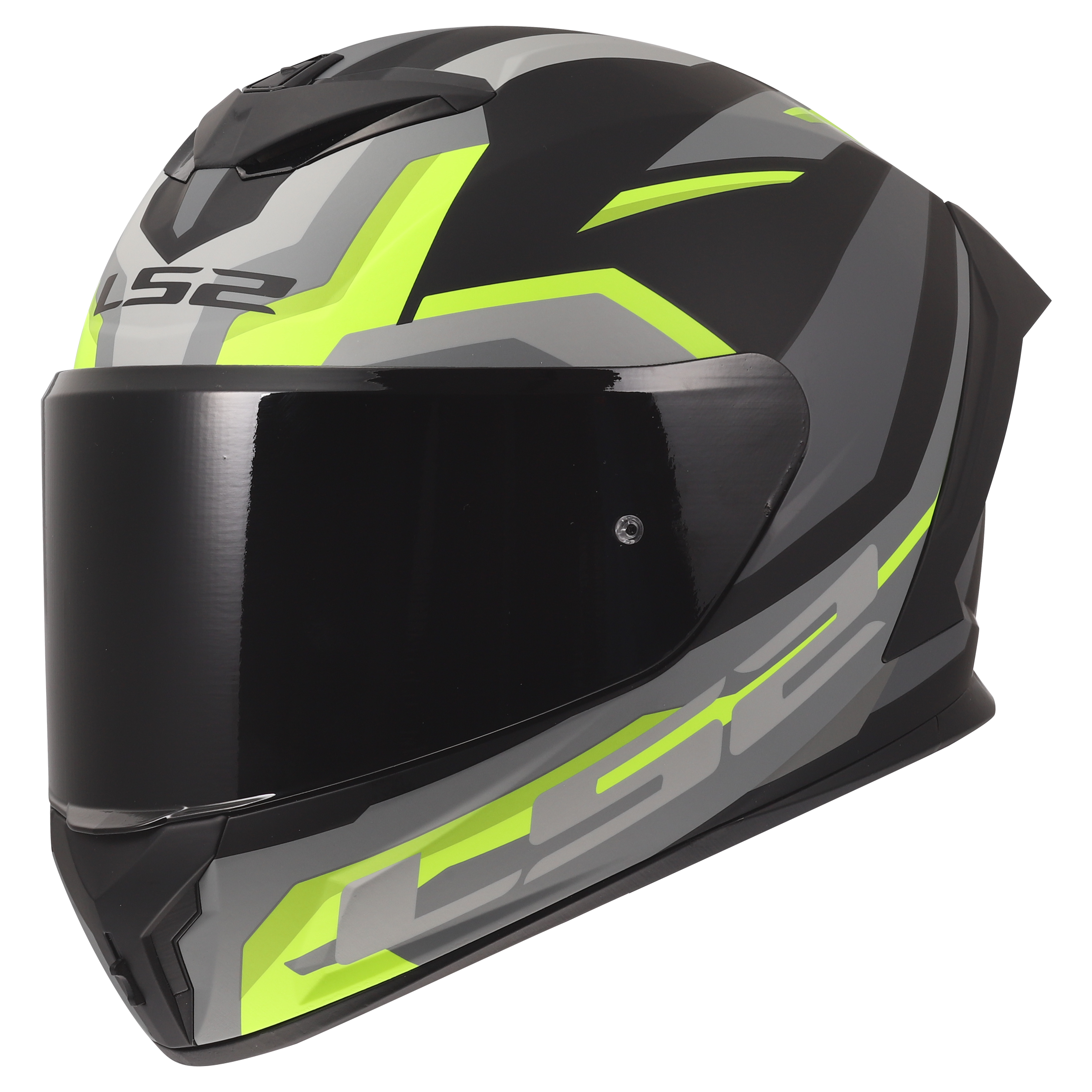 LS2 FF820 RAPID III HYPER BLACK H V YELLOW  168200853 (5)